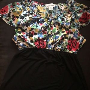 Motherhood Maternity Flowery Blouse